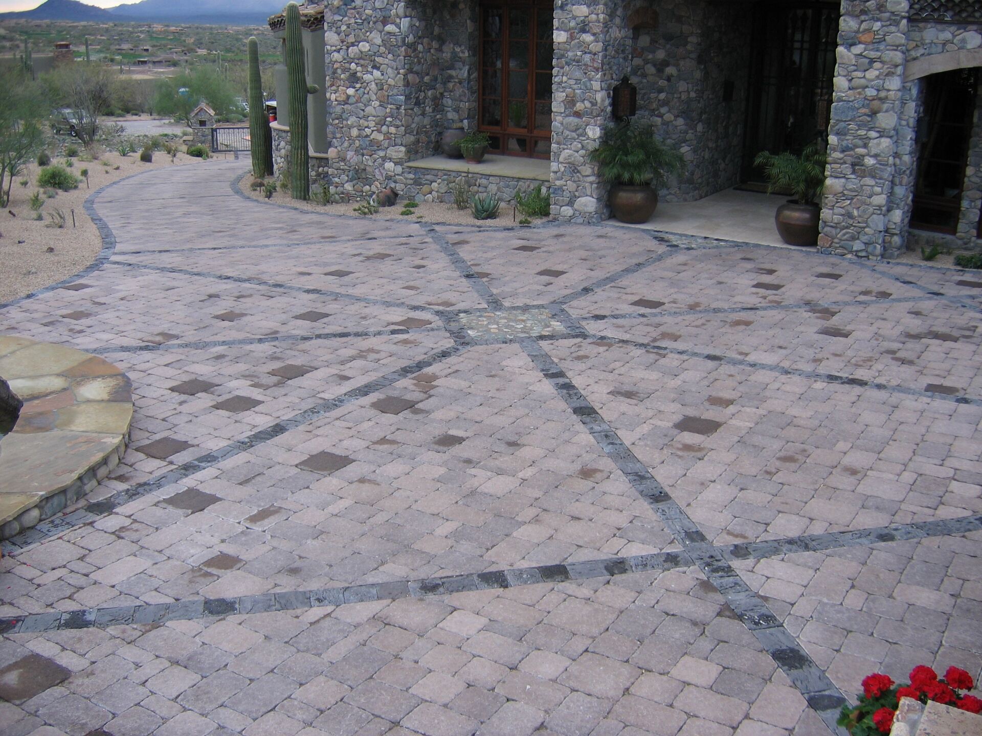 Paver Driveways project 3