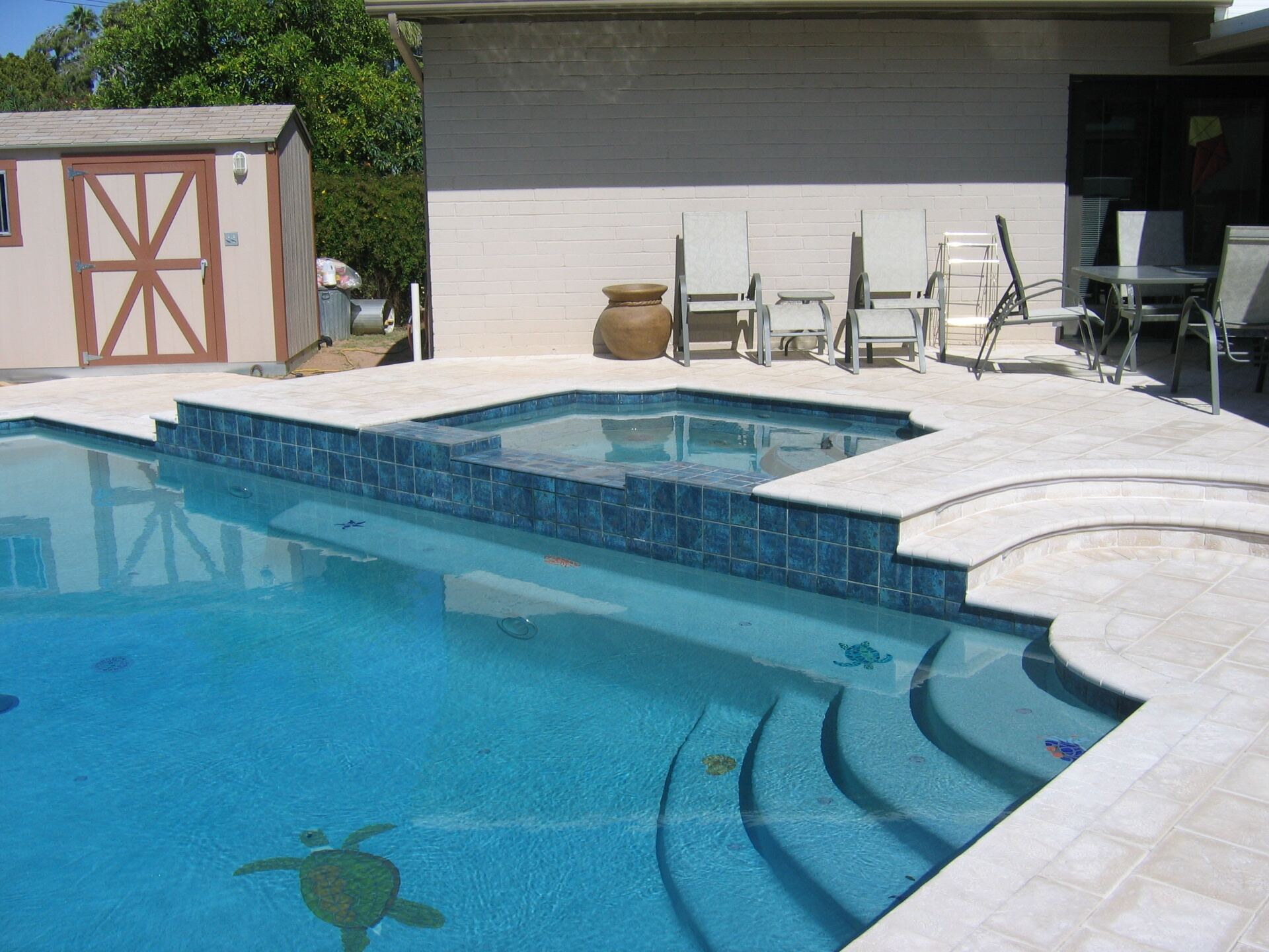 Paver Pool Decks project 2