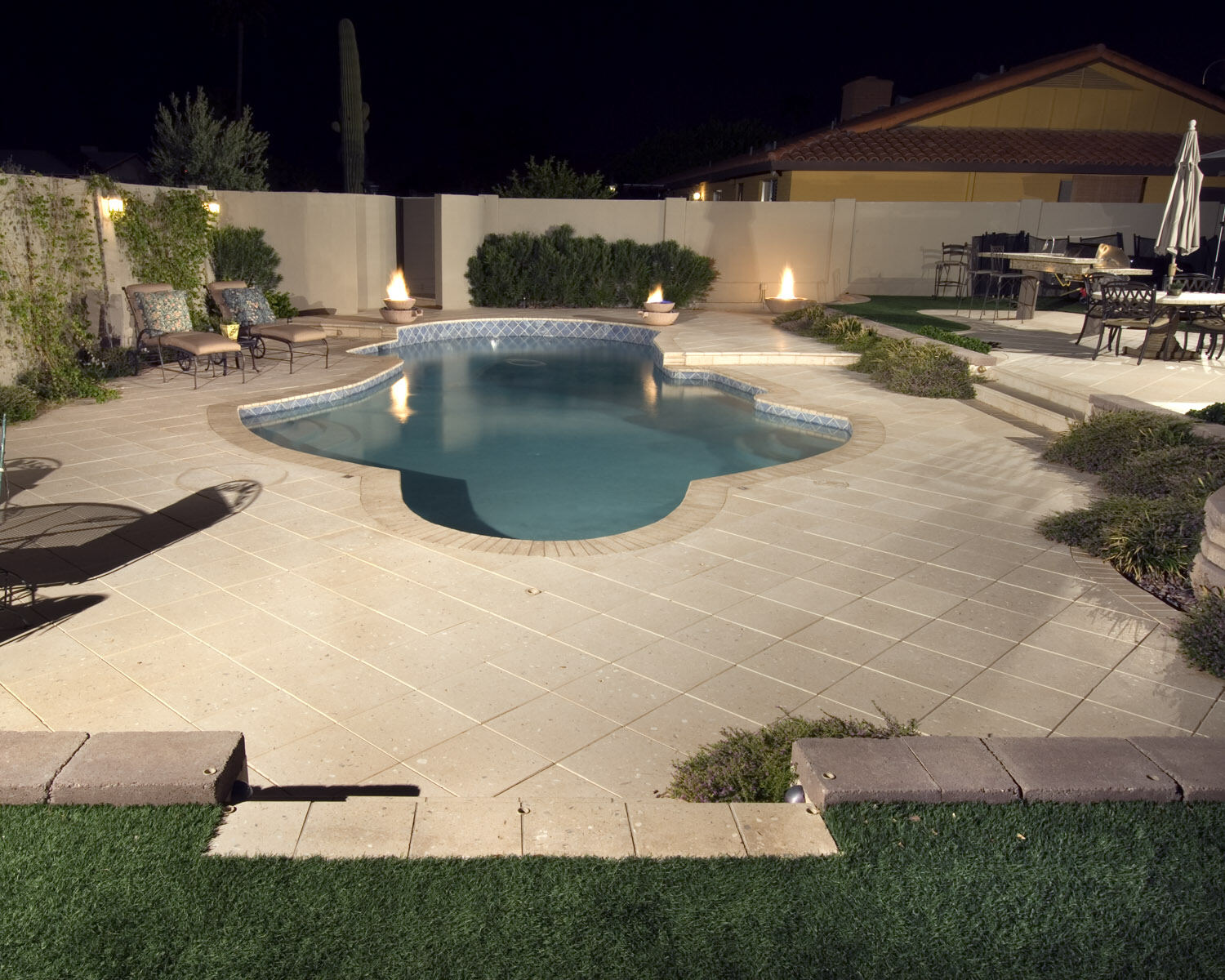 Paver Pool Decks project 6